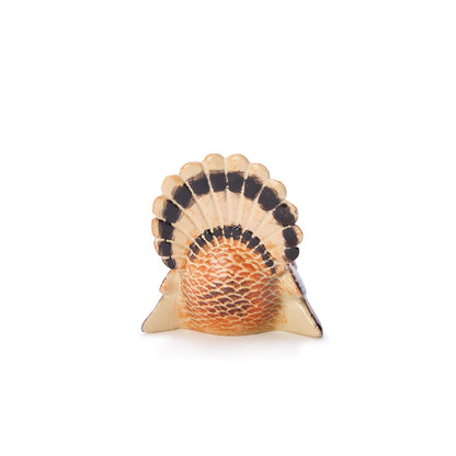 Hand-Painted Turkey Figurine