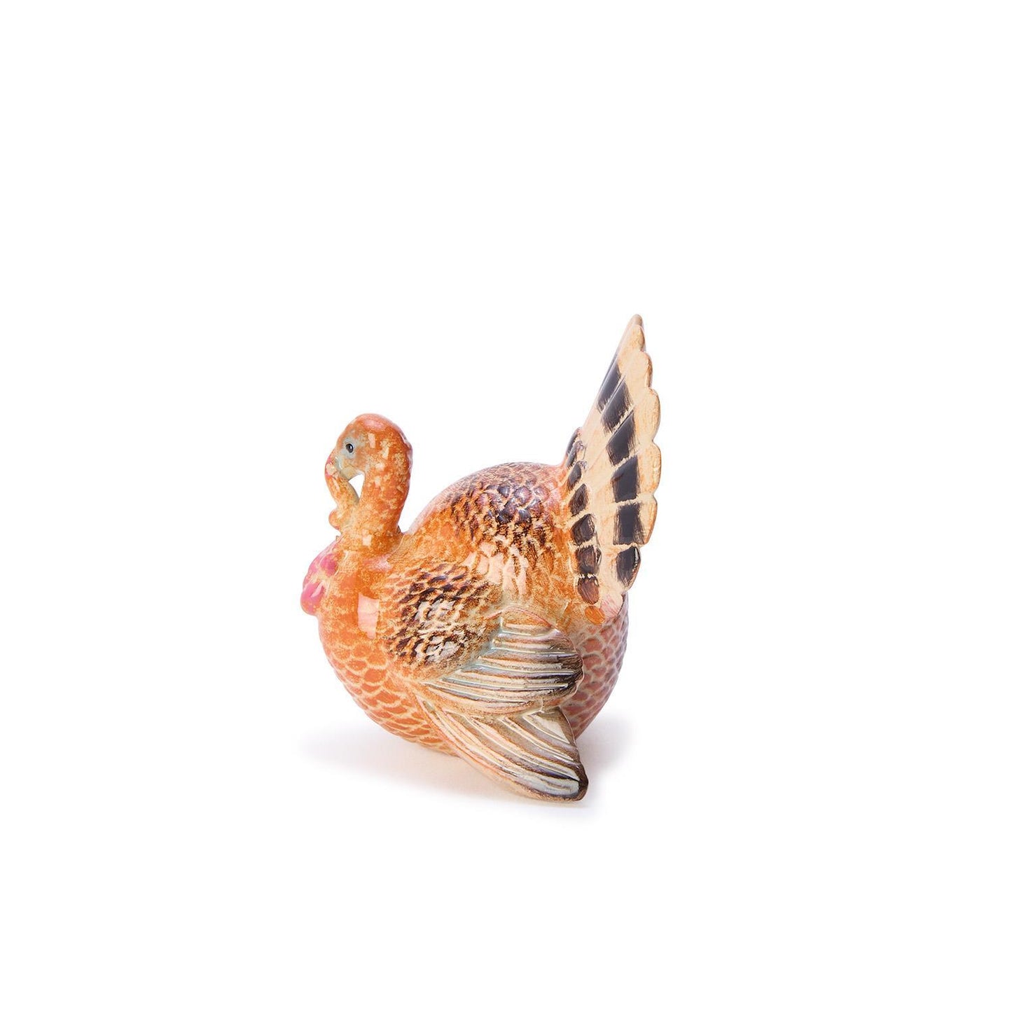 Hand-Painted Turkey Figurine