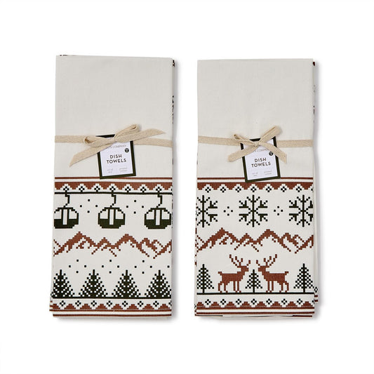 Set of 2 Holiday Dish Towels (*2 Designs*)