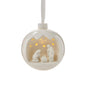 Nativity Scene Light-Up Keepsake Ornament with Stand in Gift Box