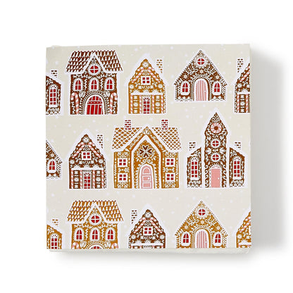 Pink Gingerbread 3-Ply Paper Napkin