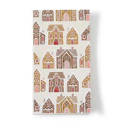 Gingerbread 3-Ply Paper Dinner Napkin/Guest Towel