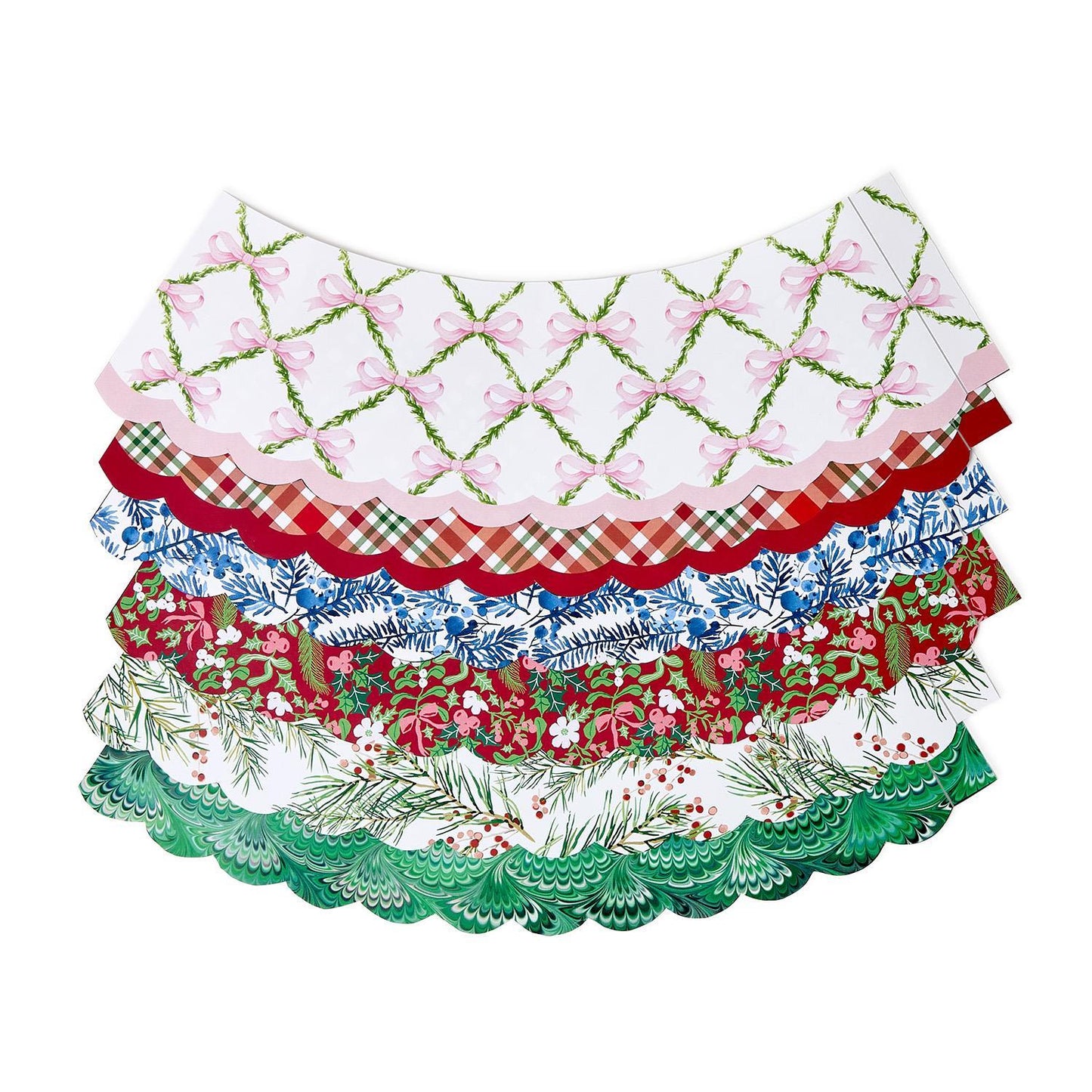 Holiday Paper Shade Covers, Set of 2