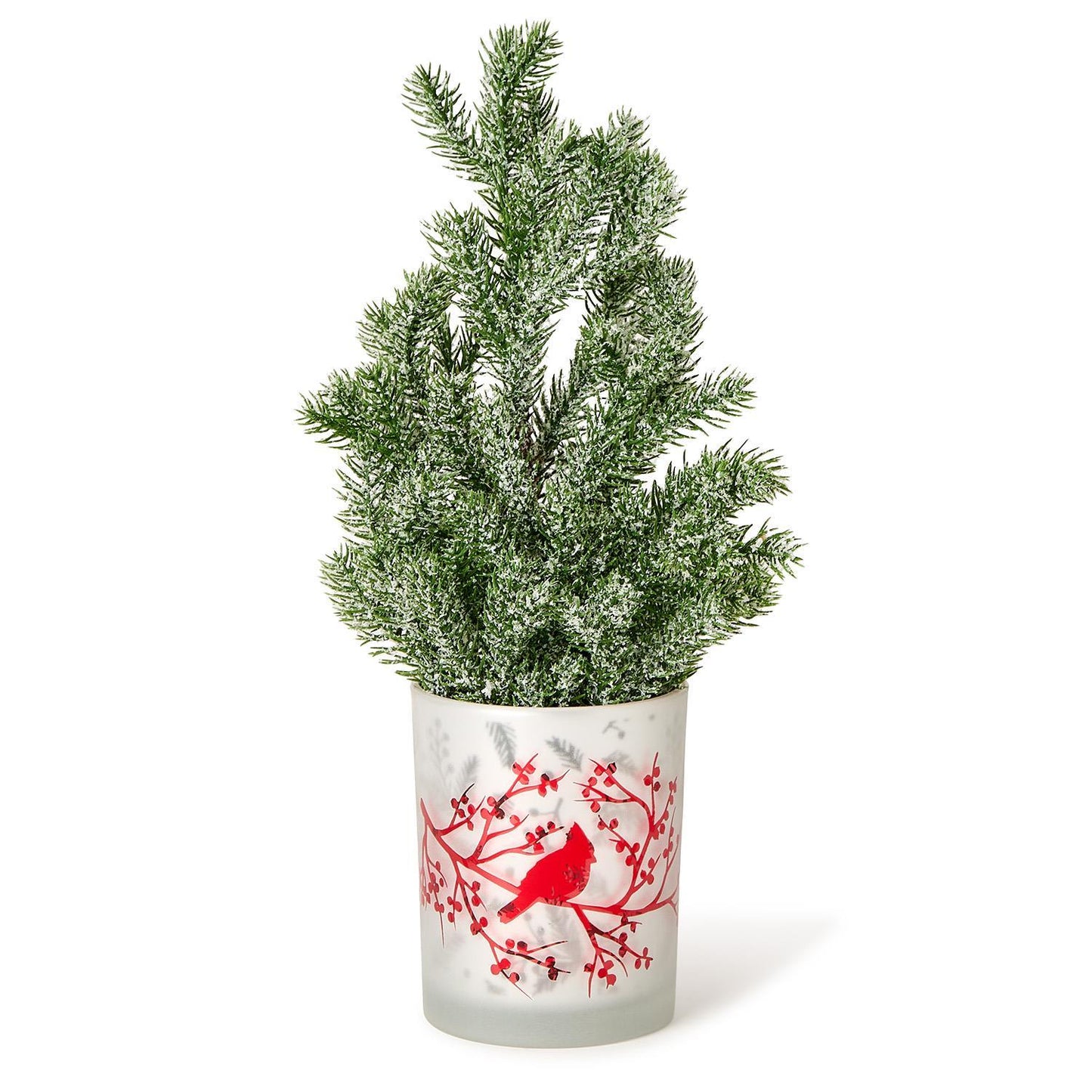 Red Cardinal Metallic Tealight Candleholders (*three sizes*)