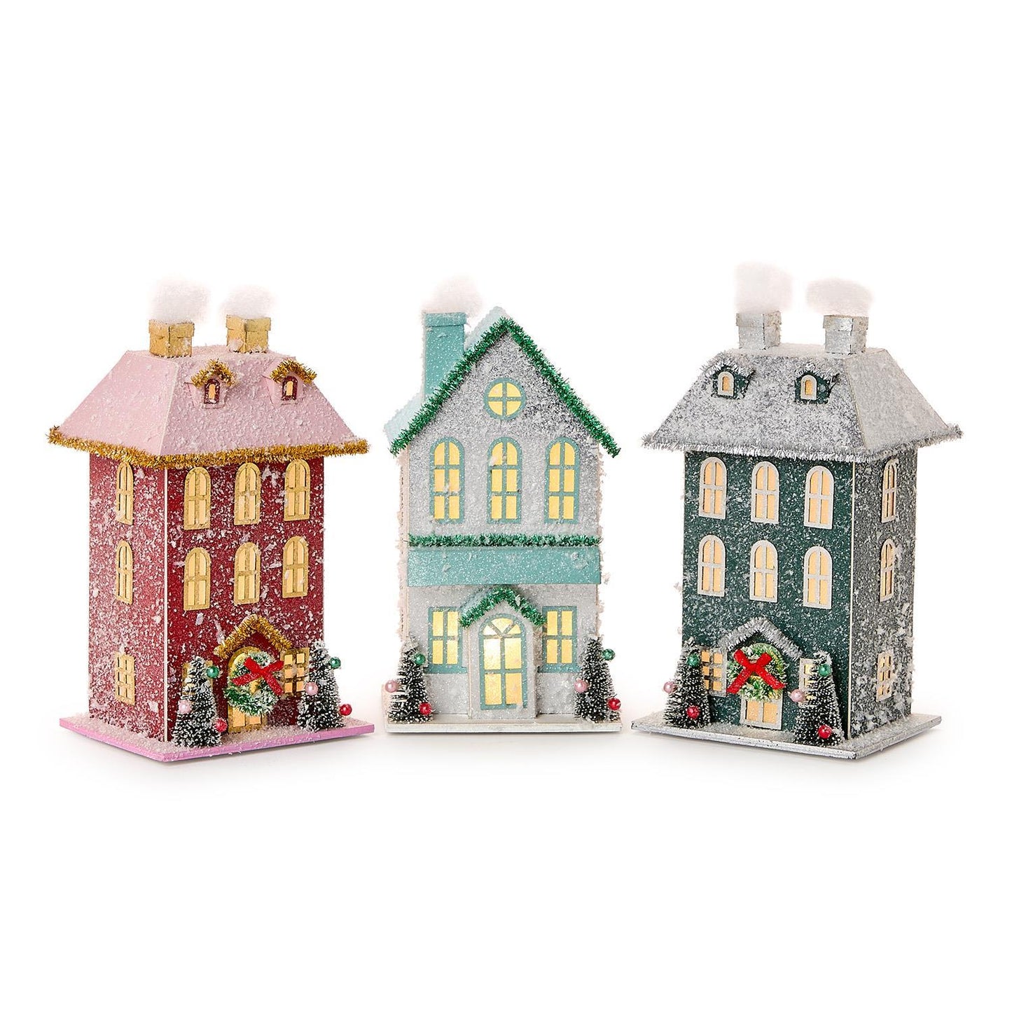 Light Up Holiday Snowy House (*3 Designs*)