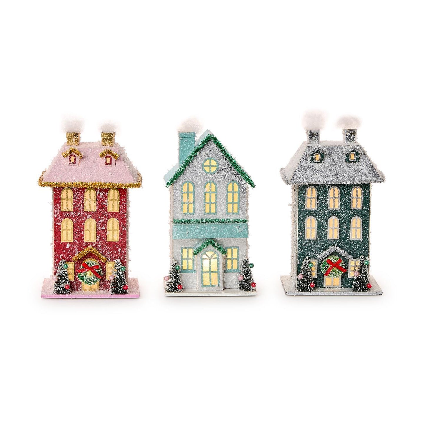 Light Up Holiday Snowy House (*3 Designs*)