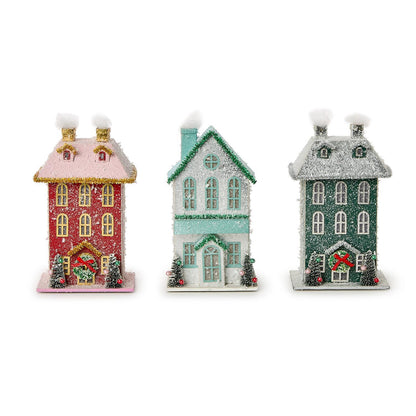 Light Up Holiday Snowy House (*3 Designs*)