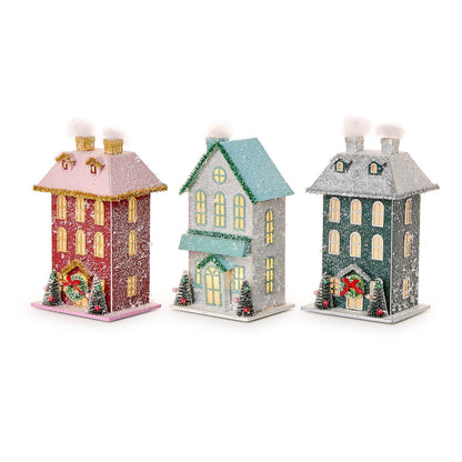 Light Up Holiday Snowy House (*3 Designs*)