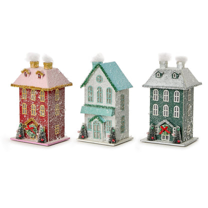 Light Up Holiday Snowy House (*3 Designs*)
