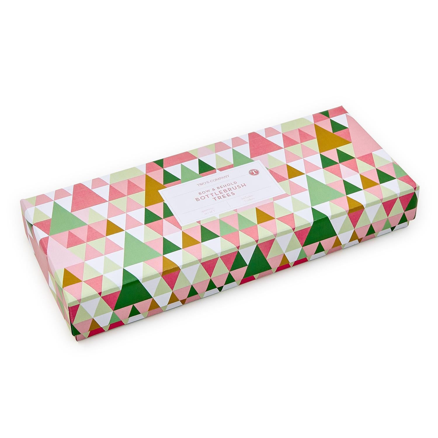 Bottlebrush Trees with Bow in Gift Box - Thumbnail 2