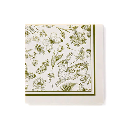 French Country 3-Ply Paper Cocktail Napkin