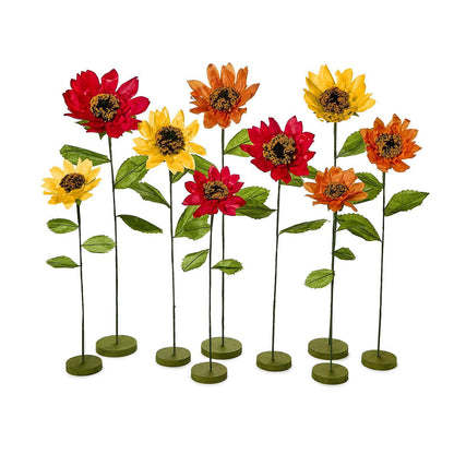 Autumn Floribunda Hand-Crafted Paper Flower with Base Unit (*Multiple Styles*)