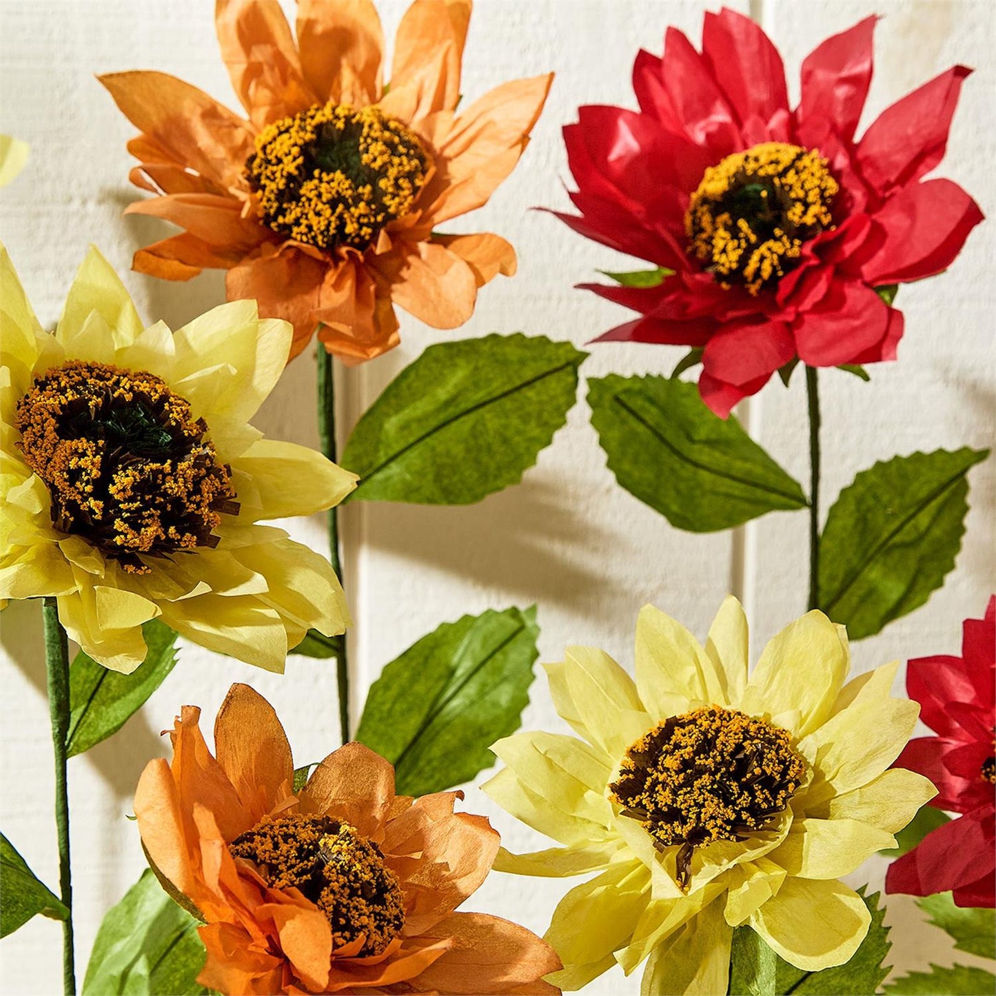 Autumn Floribunda Hand-Crafted Paper Flower with Base Unit (*Multiple Styles*)