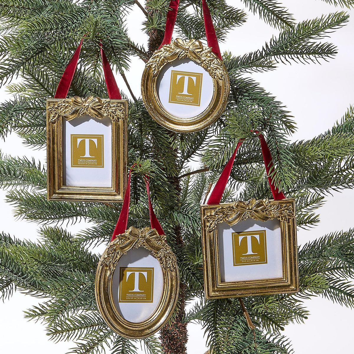 Holly Leaves Hanging Photo Frames / Ornaments (*4 Styles*)