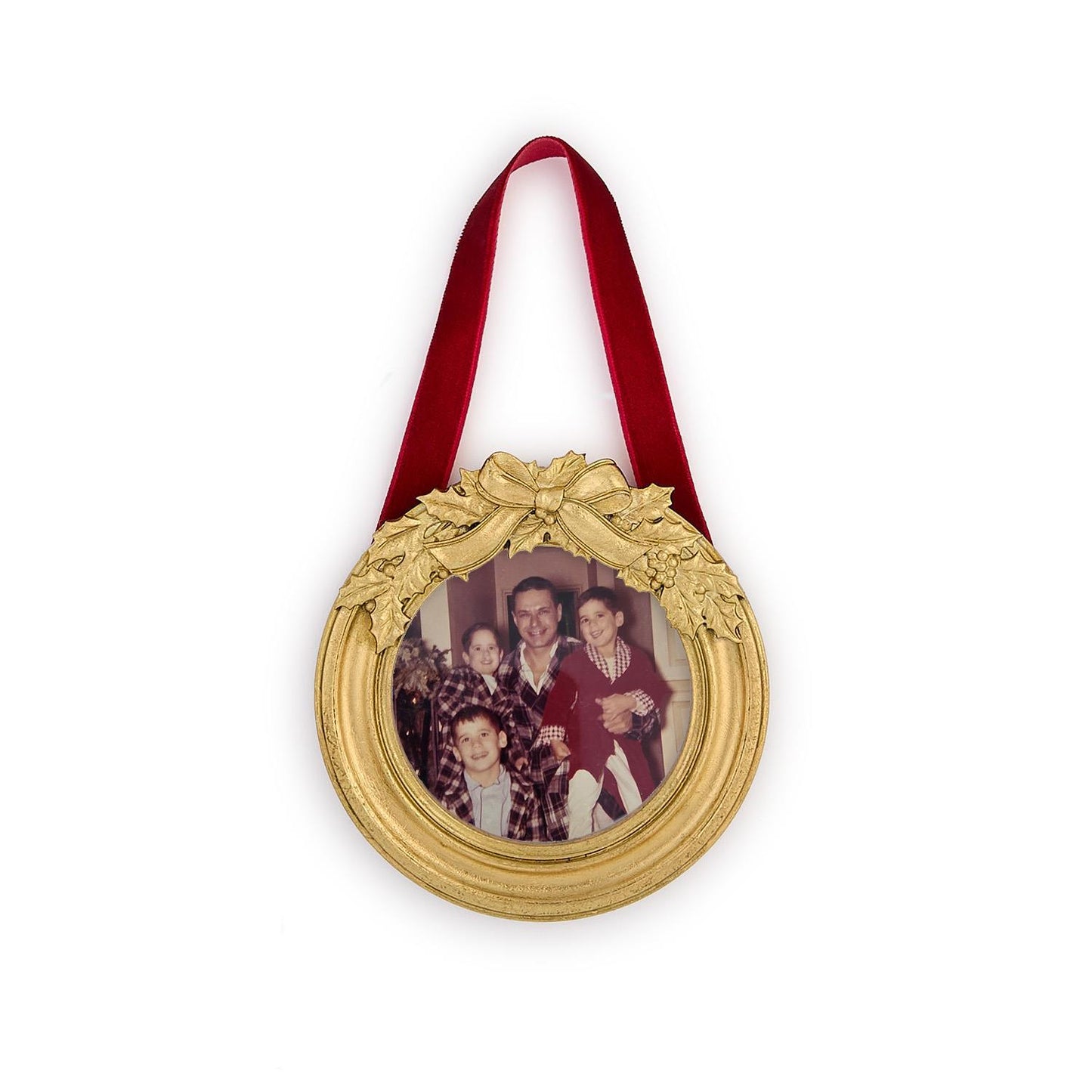 Holly Leaves Hanging Photo Frames / Ornaments (*4 Styles*)