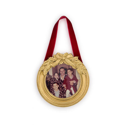 Holly Leaves Hanging Photo Frames / Ornaments (*4 Styles*)