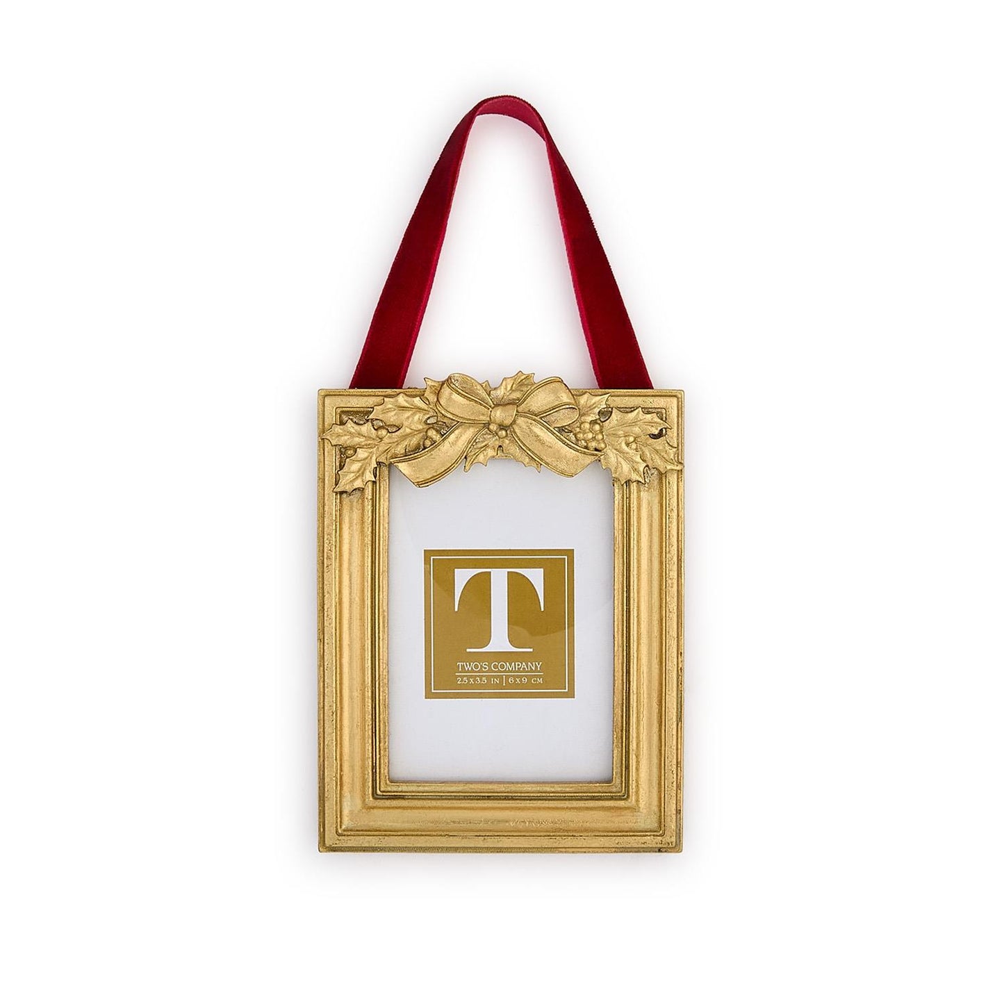 Holly Leaves Hanging Photo Frames / Ornaments (*4 Styles*)