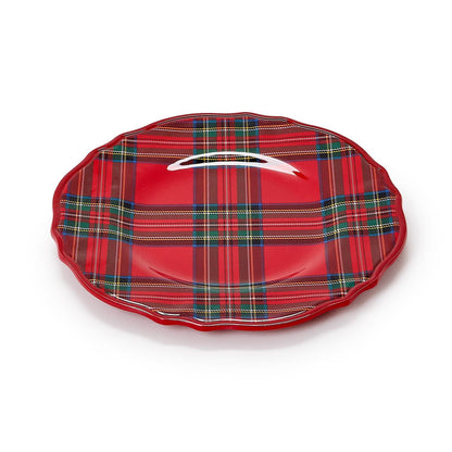 Tartan Traditions Melamine Salad / Dessert Plates