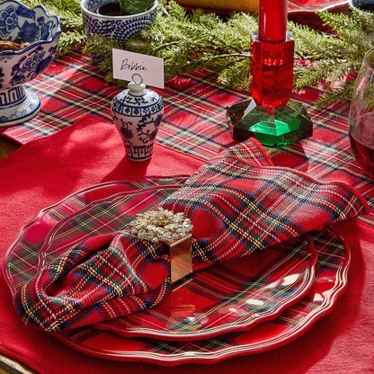 Tartan Traditions Melamine Salad / Dessert Plates