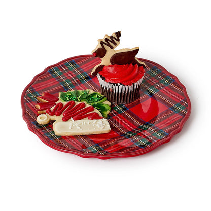 Tartan Traditions Melamine Salad / Dessert Plates