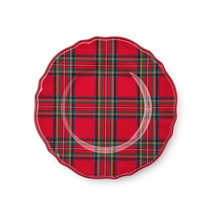 Tartan Traditions Melamine Salad / Dessert Plates