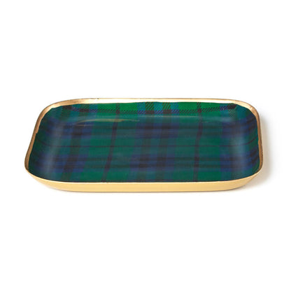 Tartan Decorative Metal Trays (*4 Styles*)