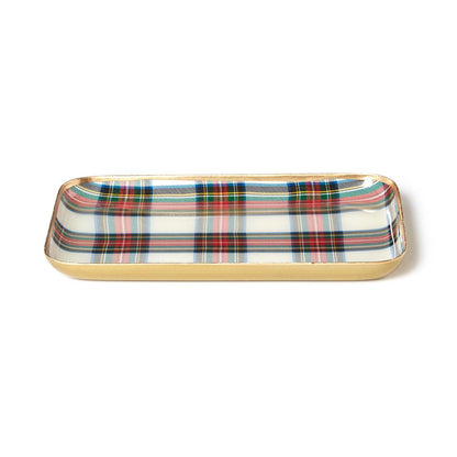 Tartan Decorative Metal Trays (*4 Styles*)