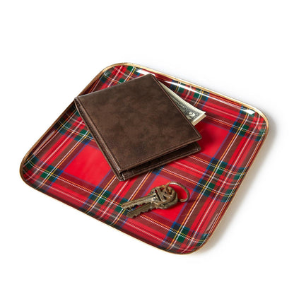 Tartan Decorative Metal Trays (*4 Styles*)