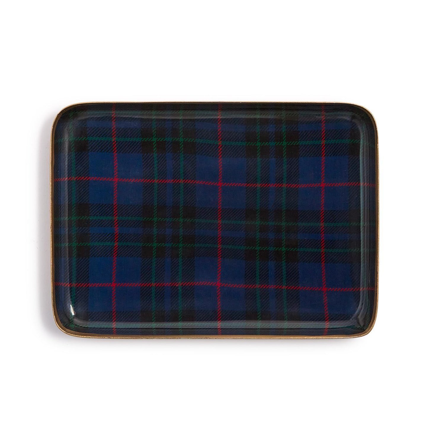 Tartan Decorative Metal Trays (*4 Styles*)