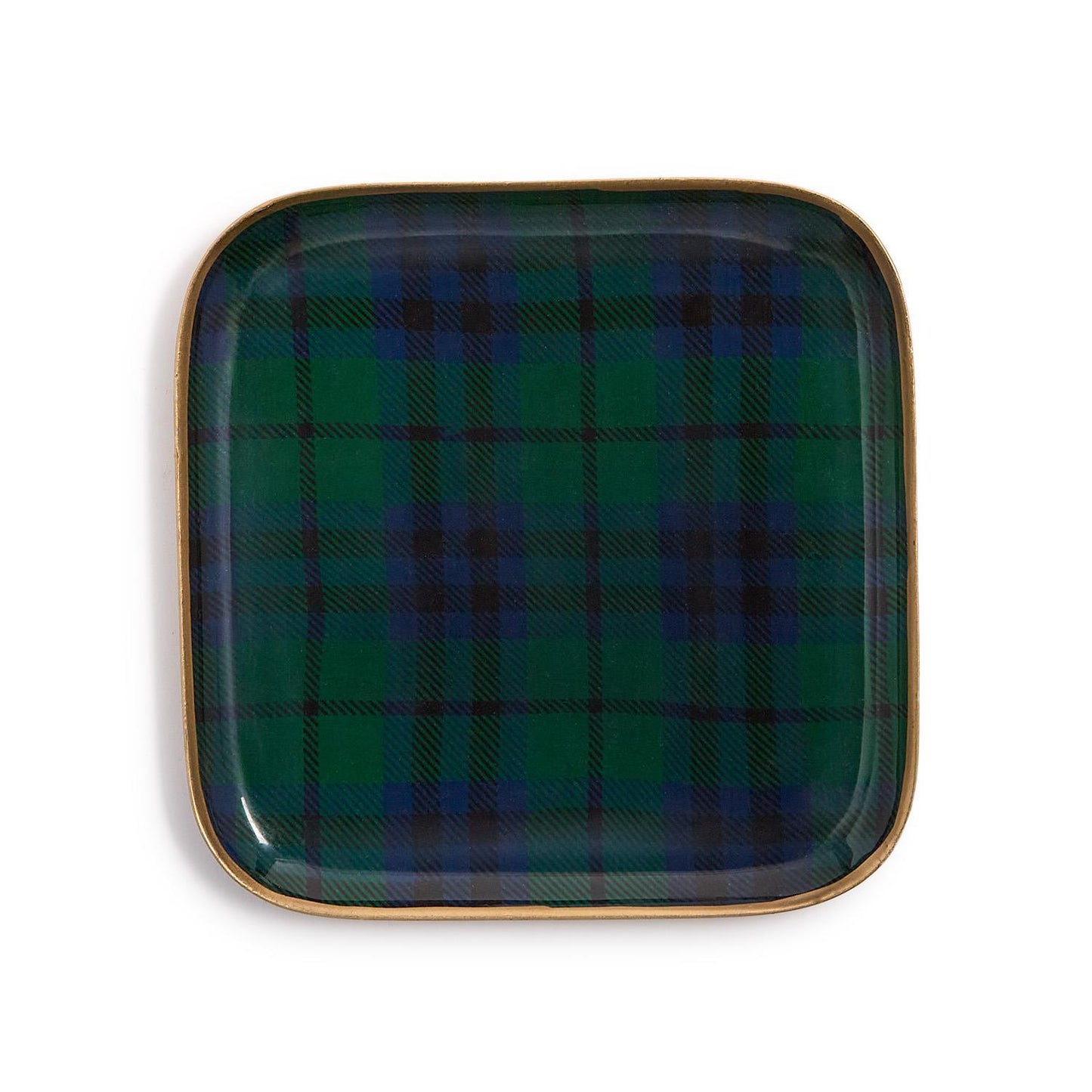 Tartan Decorative Metal Trays (*4 Styles*)
