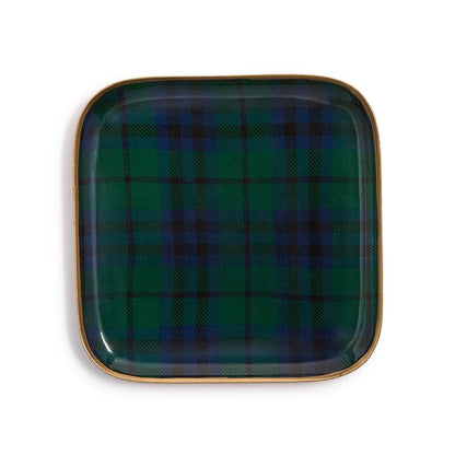 Tartan Decorative Metal Trays (*4 Styles*)