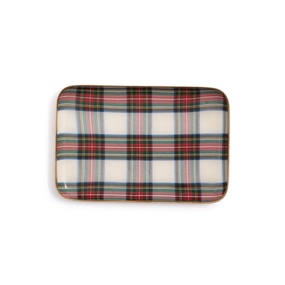 Tartan Decorative Metal Trays (*4 Styles*)