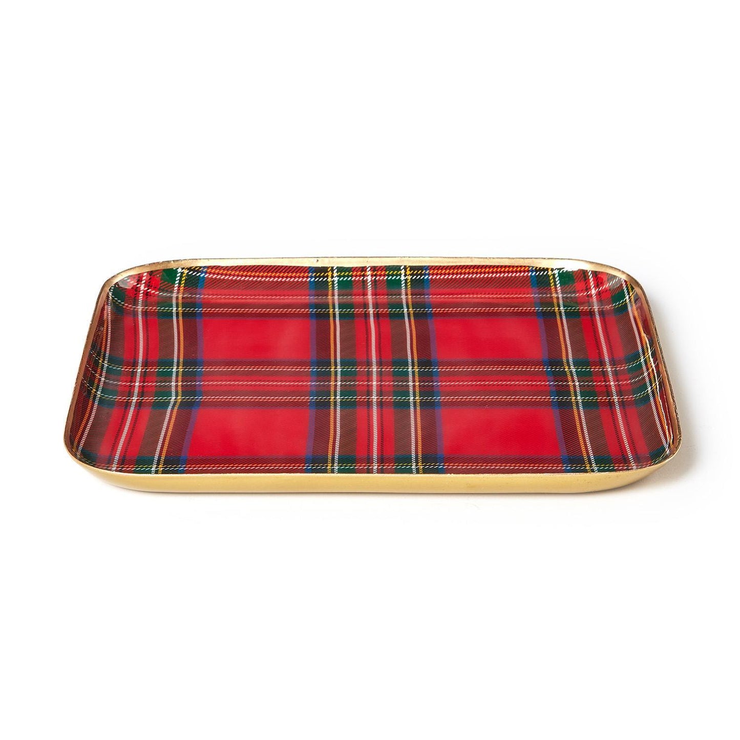Tartan Decorative Metal Trays (*4 Styles*)