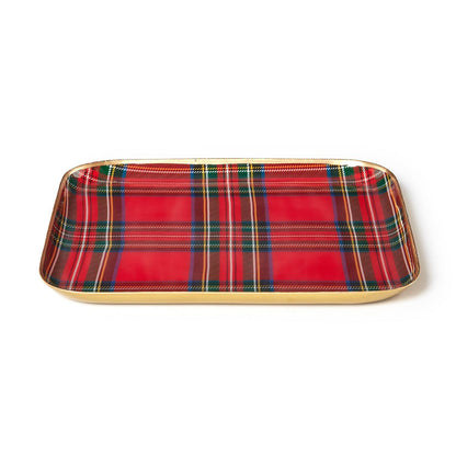 Tartan Decorative Metal Trays (*4 Styles*)