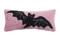 Pink Pastel Bat Hook Pillow