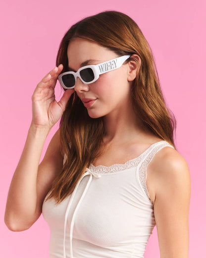 White Wifey Sunglasses