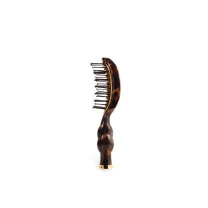 Mini Vented Brush - Tortoise