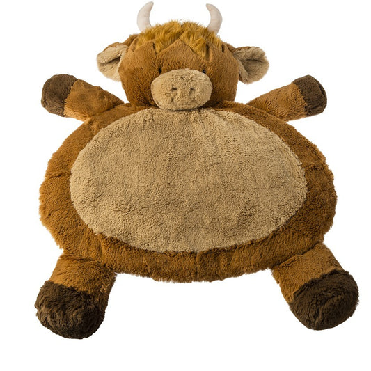 Hetty Highland Cow Baby Mat – 31×23″