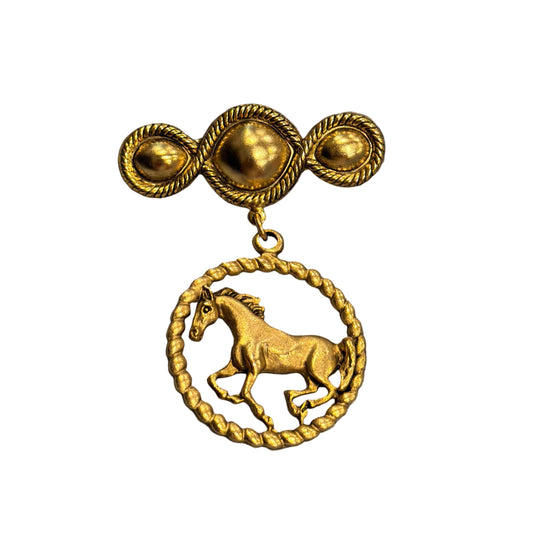 Equestrian Broche