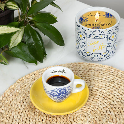 Ciao Bella - 2.5 oz Espresso Cup and Saucer