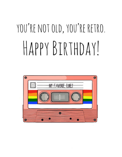 Retro Birthday Card