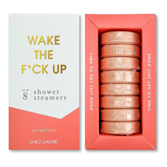 Wake The F*ck Up Shower Steamers, Grapefruit