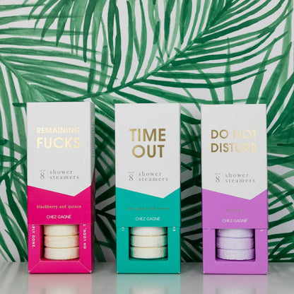 Remaining Fucks Shower Steamers, Blackberry Quince