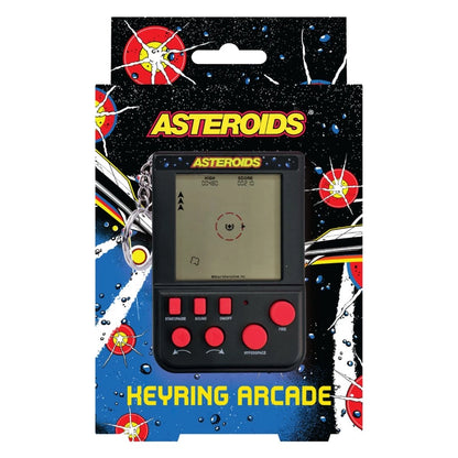 Asteroids Keyring Arcade