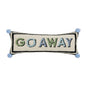 Go Away W/Pom Pom Hook Pillow