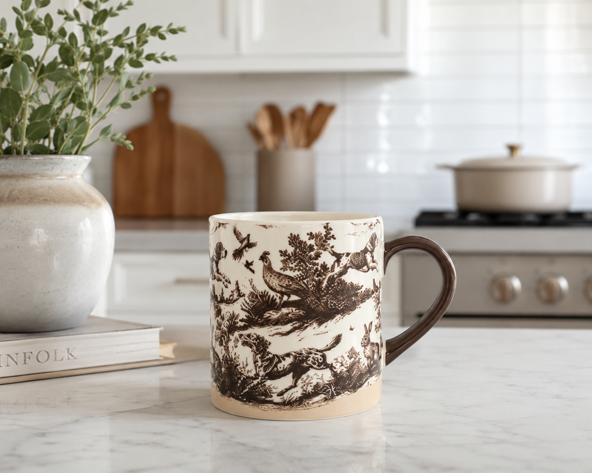 Heritage Ceramic Coffee Mug 22oz (*Multiple Colors*)