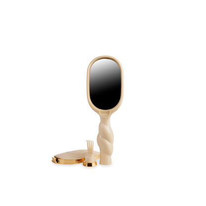 Mini Medium Detangler Brush - Tan
