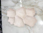 Vintage Jeannette Pink Leaf Platter