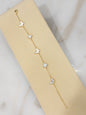 Gold MOP Clover + Butterfly Bracelet