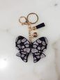Soccer Bow Keychain